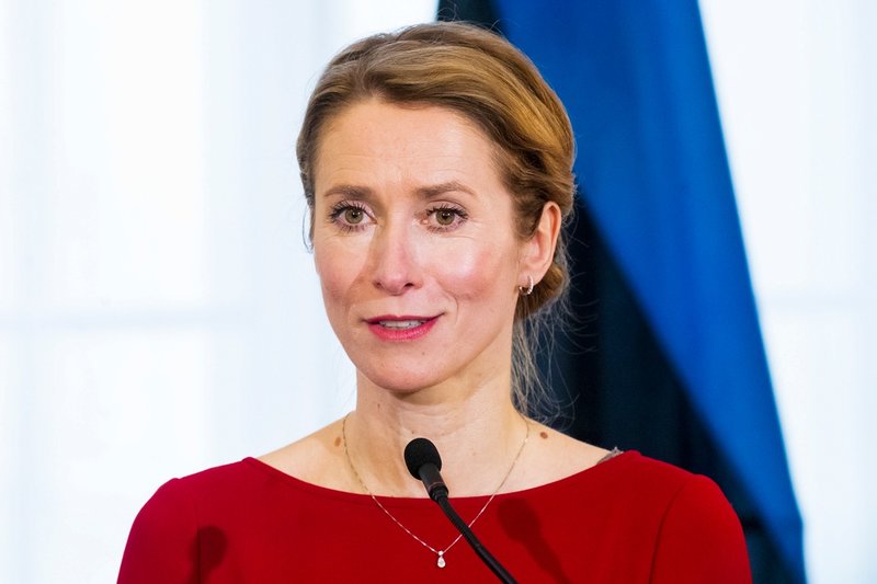 Estlands premiärminister Kaja Kallas. Arkivbild.