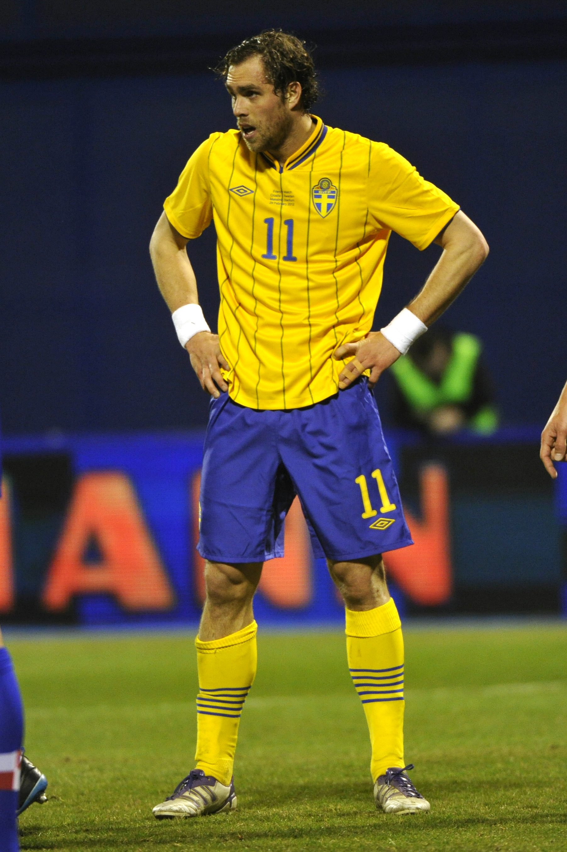 Johan Elmander, anfallare och mittfältare i turkiska Galatasaray SK. Har spelat åtskilliga landsklagskamper och kommer att delta i sommarens EM. Johan Elmander, anfallare och mittfältare i turkiska Galatasaray SK. Har spelat åtskilliga landsklagskamper och kommer att delta i sommarens EM.