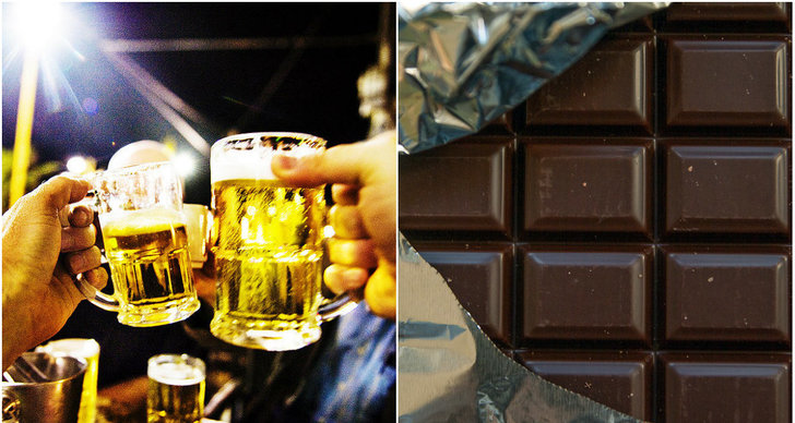 Choklad, Present, Guinness, alla hjärtans dag