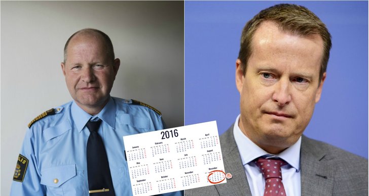 Anders Ygeman, Dan Eliasson, Polisen