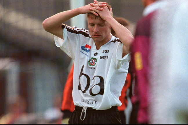 1997 vann han skytteligan med Örebro och förde dem till en andraplats i allsvenskan.