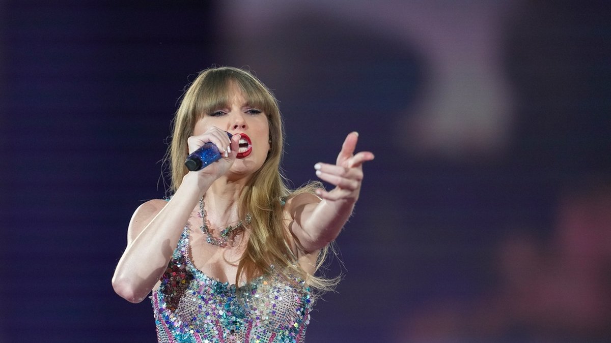 Taylor Swift verkar ha sett till att hennes musik nu finns Tiktok igen. Arkivbild.