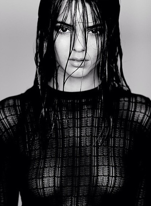 Kendall Jenners vågade bröstbild blev omtalad i veckan. Kendall Jenners vågade bröstbild blev omtalad i veckan.