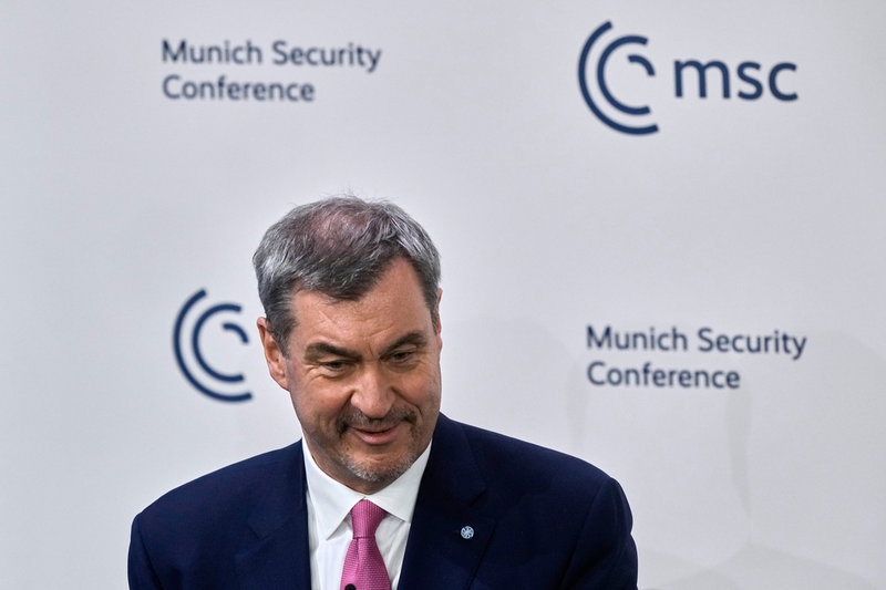 Bayerns regeringschef Markus Söder har kallat Merzregeringen för ”demokratins sista kula”.