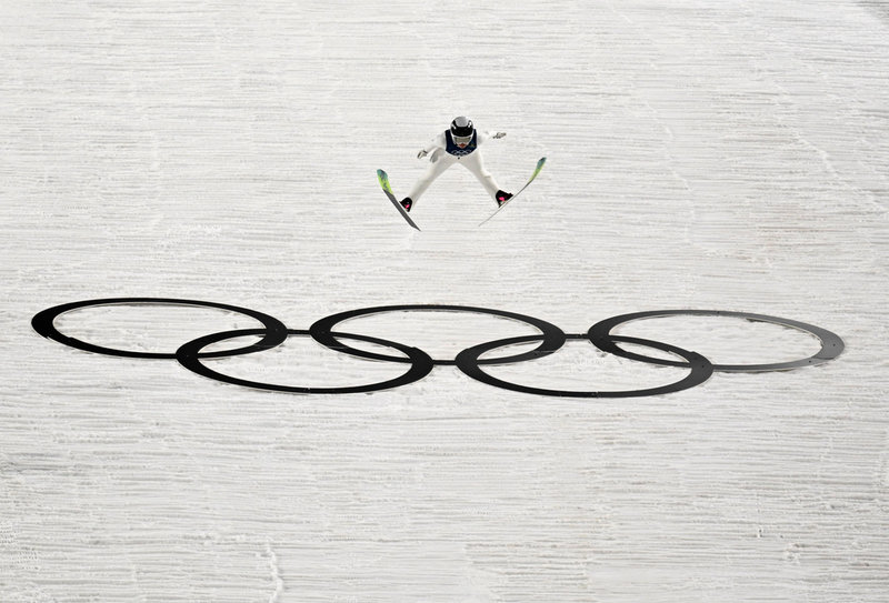 Frida Westman hoppar finalhoppet i damernas backhoppning i Predazzo.