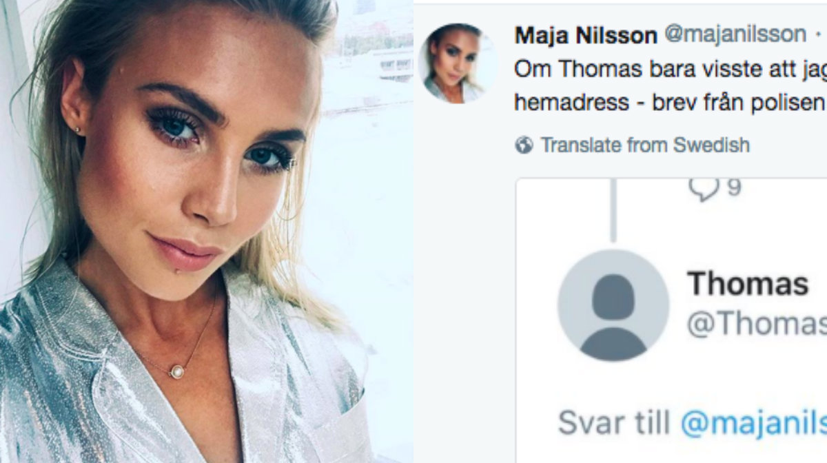 Maja Nilsson, Dickpics