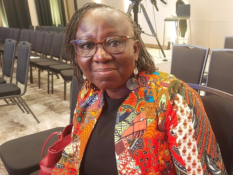 Irene Akua Agyepong från Ghana college of physicians and surgeons.