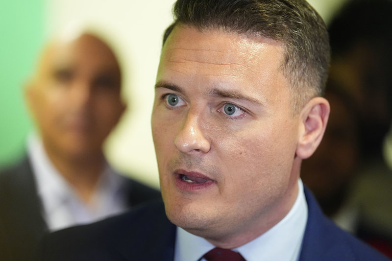 Labours nyavgångne hälsominister Wes Streeting vill tillbaka in i EU. Arkivbild.