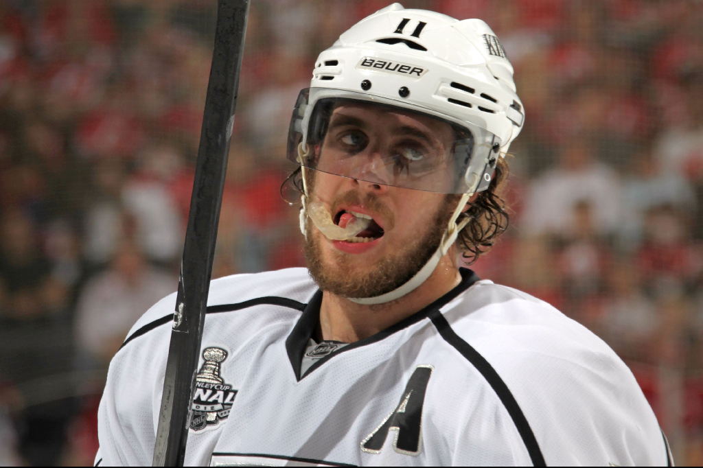 Anze Kopitar, center. Anze Kopitar, center.