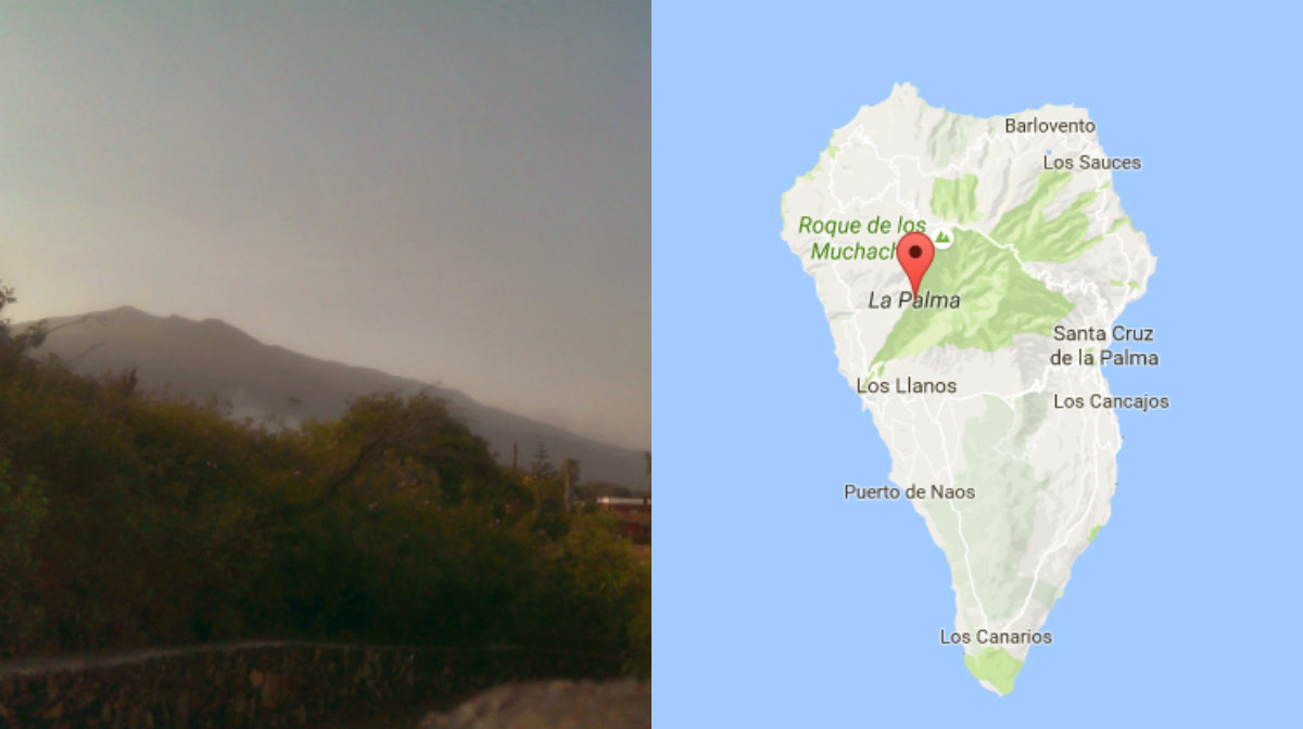 La Palma, Brand, Död, Kanarieöarna