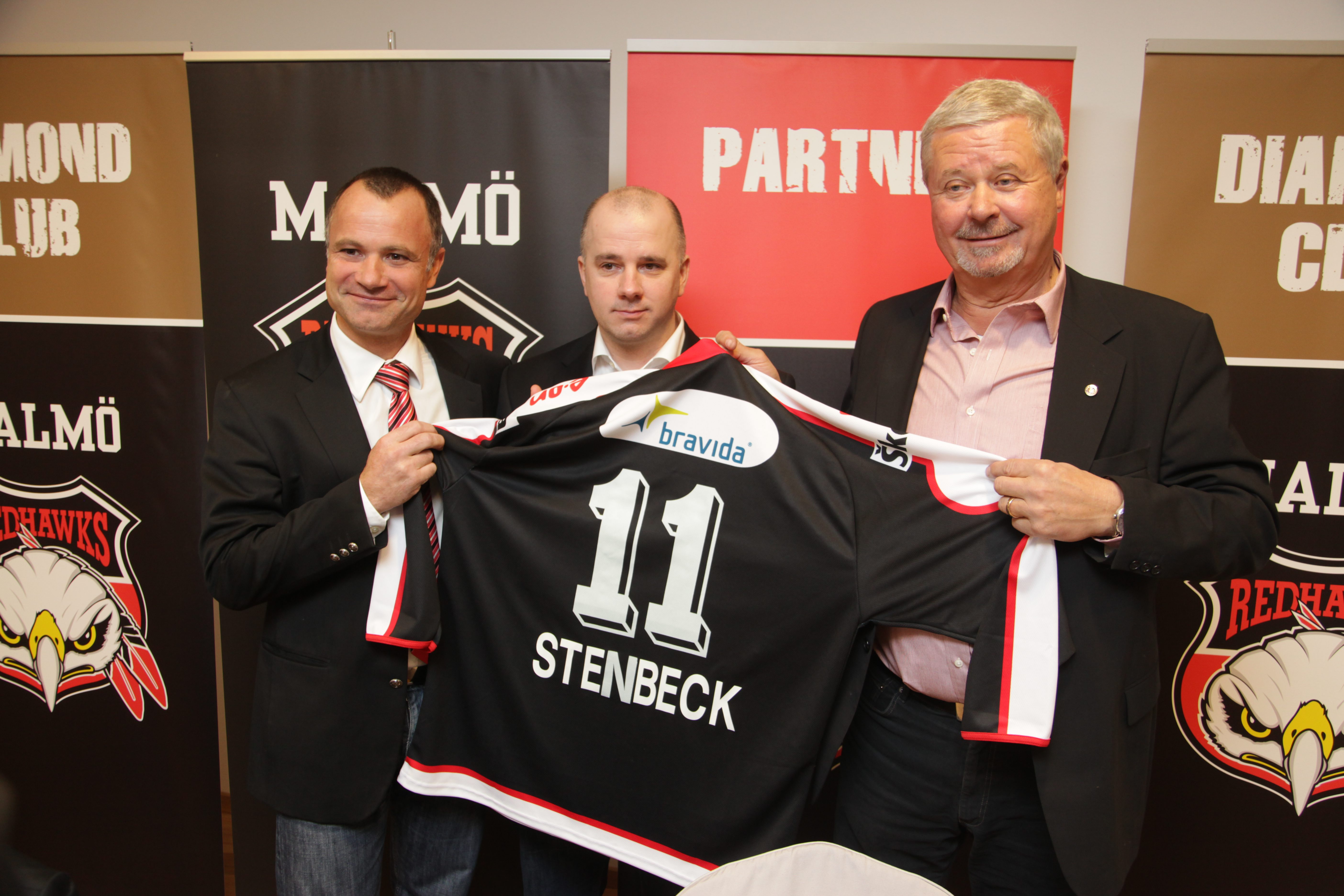 Hugo Stenbeck tar över klubben.