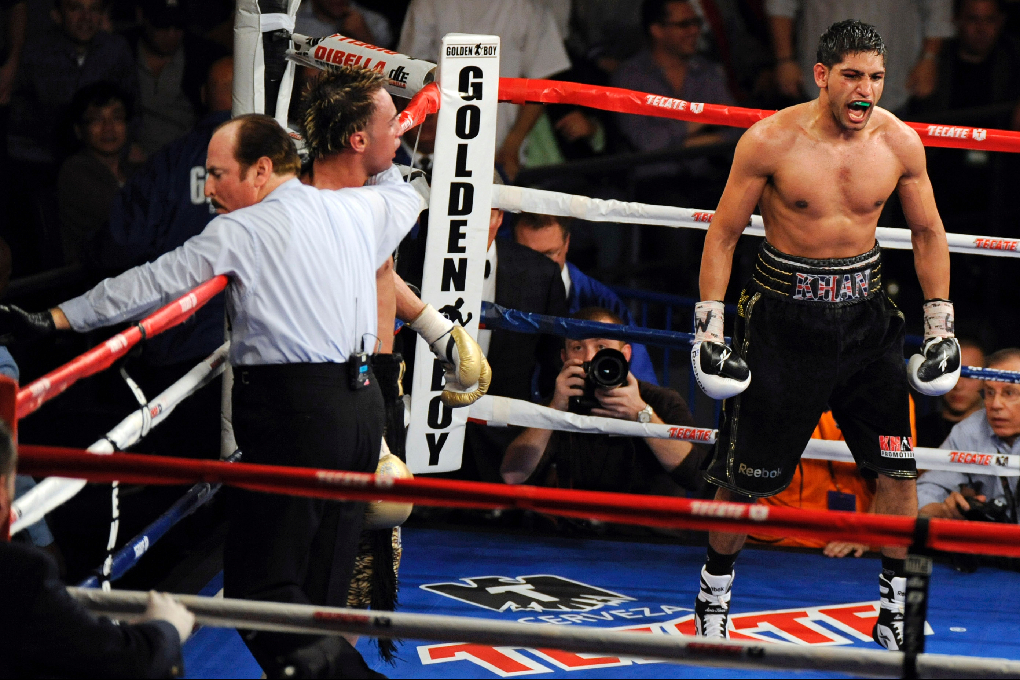 boxning, Madison Square Garden, Paulie Malignaggi, New York, WBA, Amir Khan