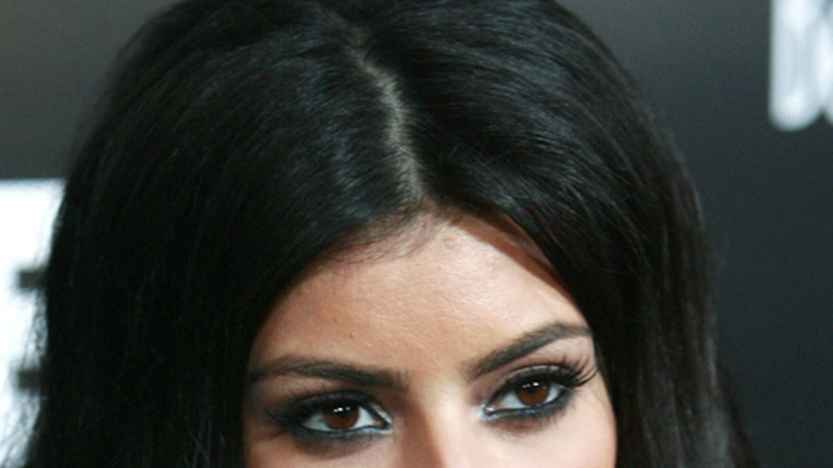 Kim Kardashian år 2007.