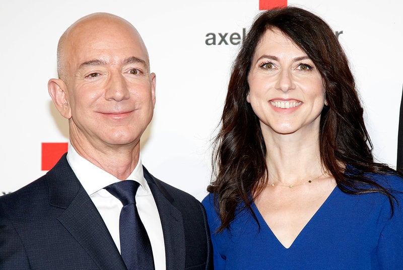 Jeff Bezos och MacKenzie Scott Jeff Bezos och MacKenzie Scott
