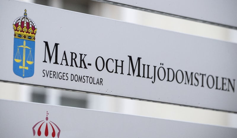 Mark- och Miljödomstolen. Foto: Johan Nilsson/TT Mark- och Miljödomstolen. Foto: Johan Nilsson/TT