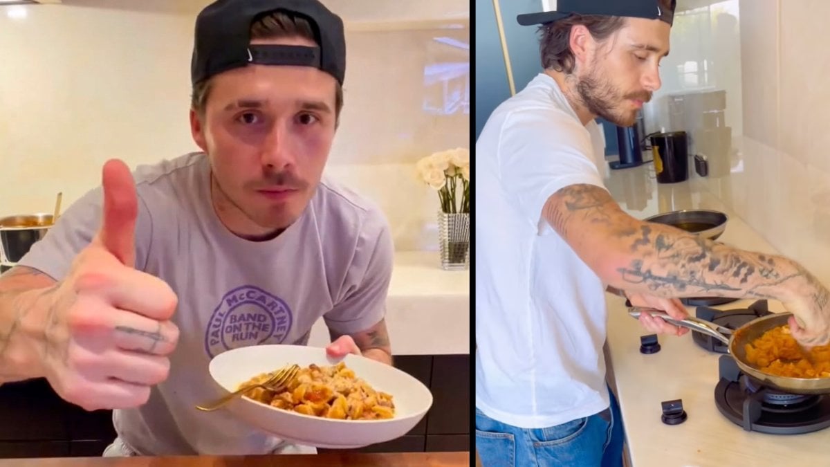 Brooklyn Beckham hånas för detaljen i nya matvideon