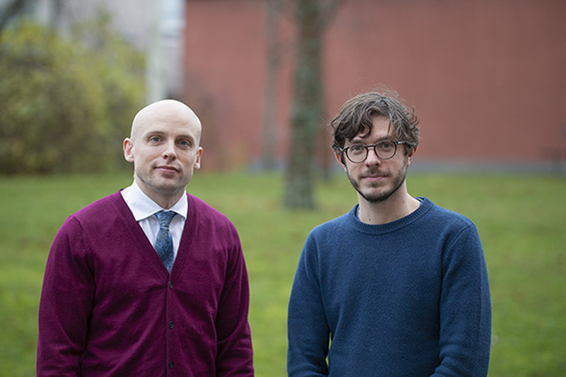 Erik Bengtson, till höger, är forskare i retorik vid Uppsala universitet och Södertörns högskola. Bildkälla: Anders Berndt Erik Bengtson, till höger, är forskare i retorik vid Uppsala universitet och Södertörns högskola. Bildkälla: Anders Berndt