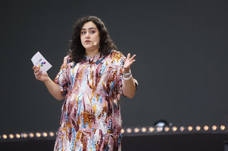 "Jag är musikjournalist på grund av Michael Jackson, på grund av att jag blev kär i hans album och låtar", säger Tina Mehrafzoon, journalist, kritiker och programledare på Sveriges Radio. Arkivbild.