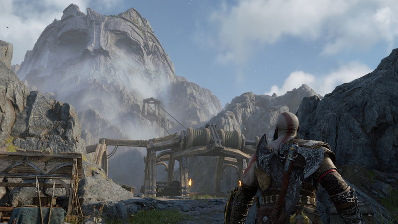 Flera av de nio världarna inom asatron får besök i 'God of war: Ragnarök', vilket bäddar för varierade miljöer. Pressbild.