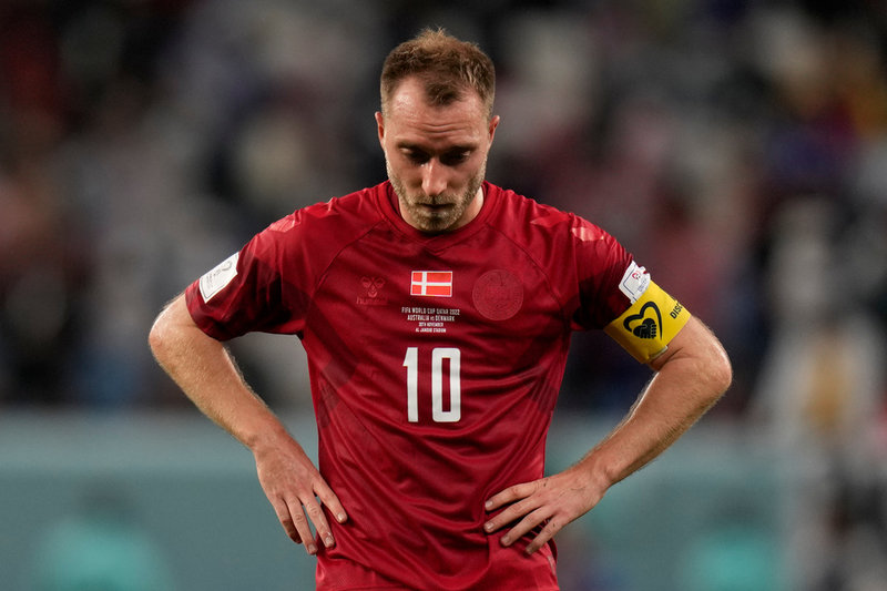 Christian Eriksens dom efter VM-uttåget: 'vi har inte varit bra nog'.