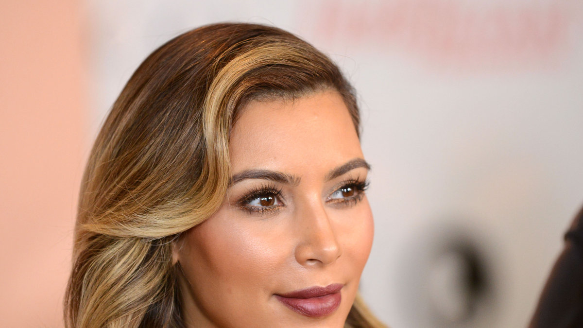 Enligt undersökningen så har Kim Kardashian det bästa håret.
