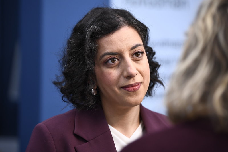 Liberalernas partiledare Simona Mohamsson, utbildnings- och integrationsminister.