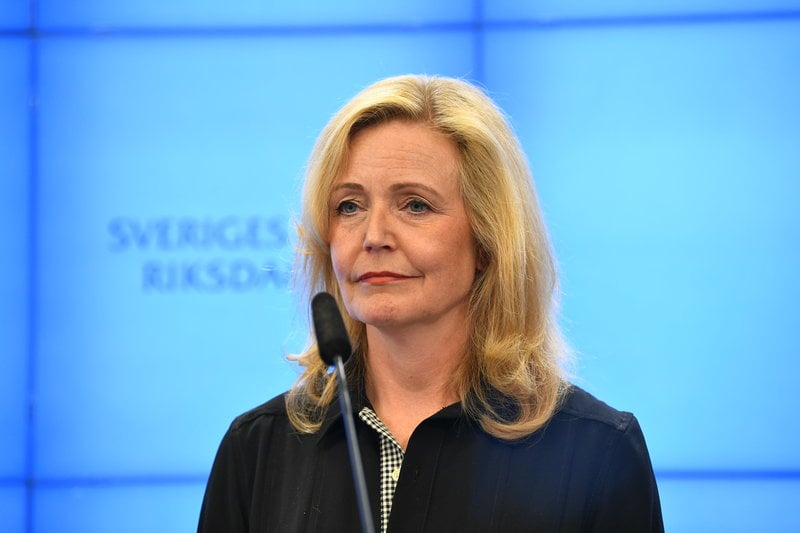 Elisabeth Thand Ringqvist. Foto: Lars Schröder/TT Elisabeth Thand Ringqvist. Foto: Lars Schröder/TT