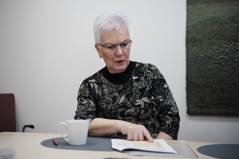 Åsa Lindestam, ordförande Pensionärernas Riksorganisation riktar hård kritik mot det påstådda prisfusket inom Ica. Foto: Caisa Rasmussen/TT