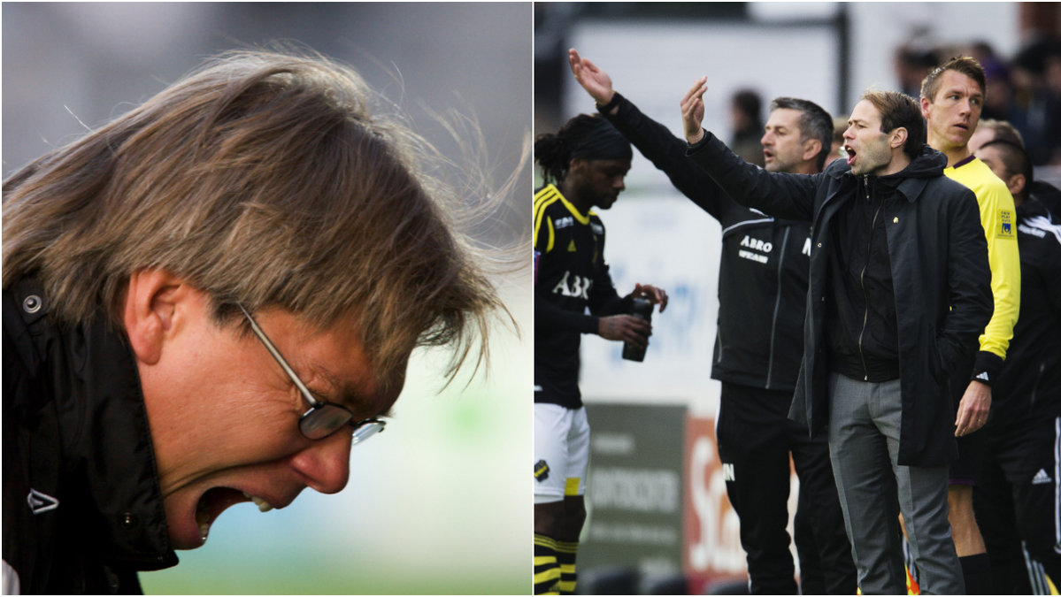 Pelle Olsson blev rejält förbannad på Andreas Alm i gårdagens match mellan Gefle och AIK. 