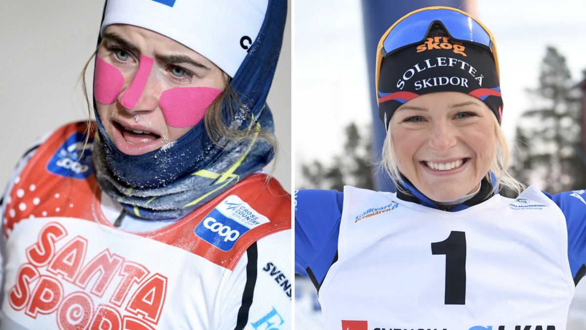 Ebba Andersson och Frida Karlsson är båda med på längdpremiären. 