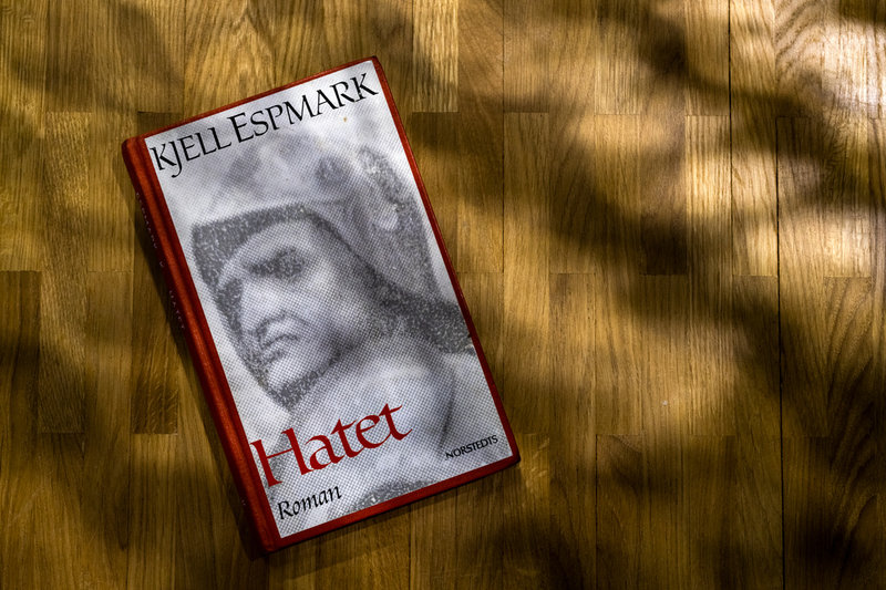 Kjell Espmarks 'Hatet' utkom 1995 och fick stor uppmärksamhet. Romanen ingår i sviten 'Glömskans tid'