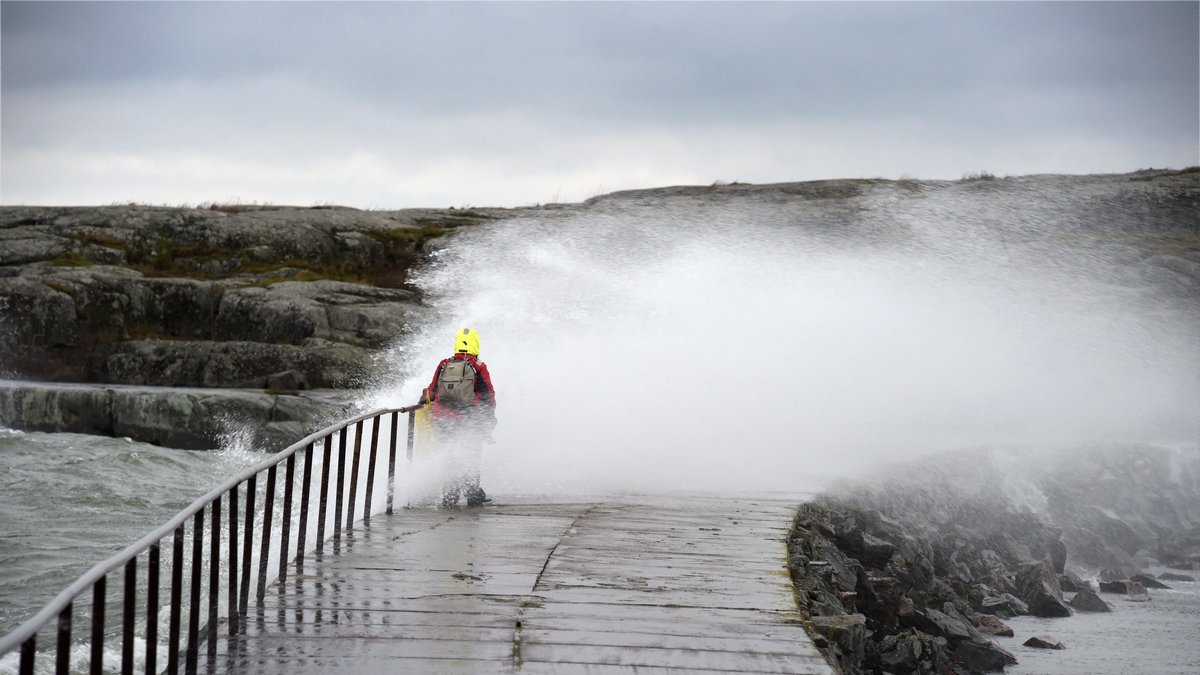 SMHI varnar för starka vindar i södra Sverige under början av veckan.