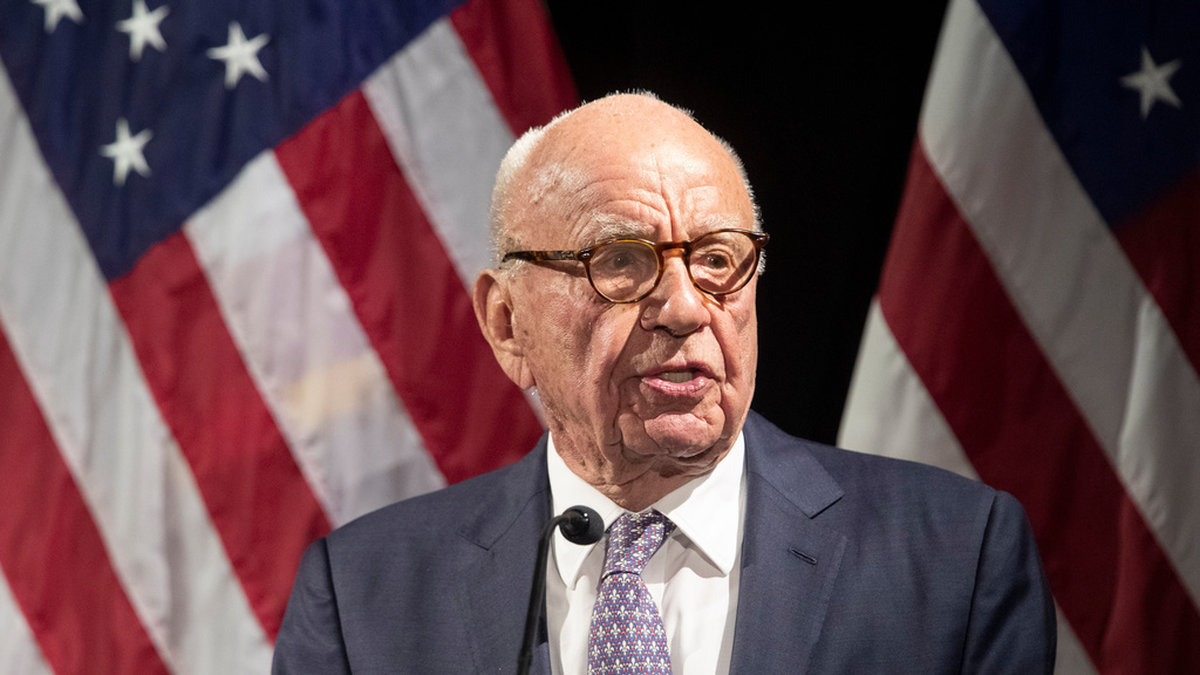 Den 92-årige mediemogulen Rupert Murdoch, snart 93, ska gifta sig för femte gången. Arkivbild.