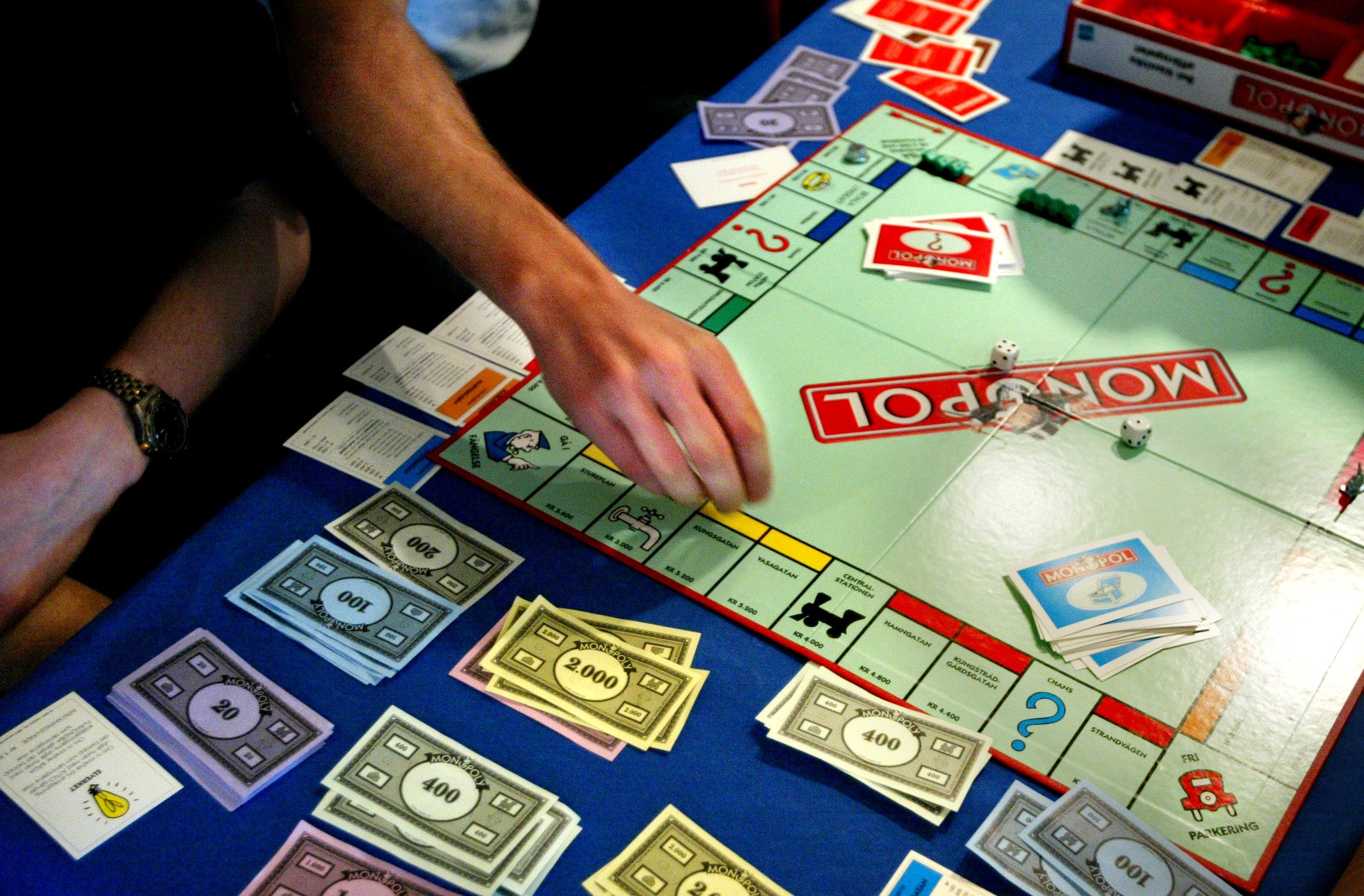 Monopol bokförs som "annan strukturerad verksamhet".