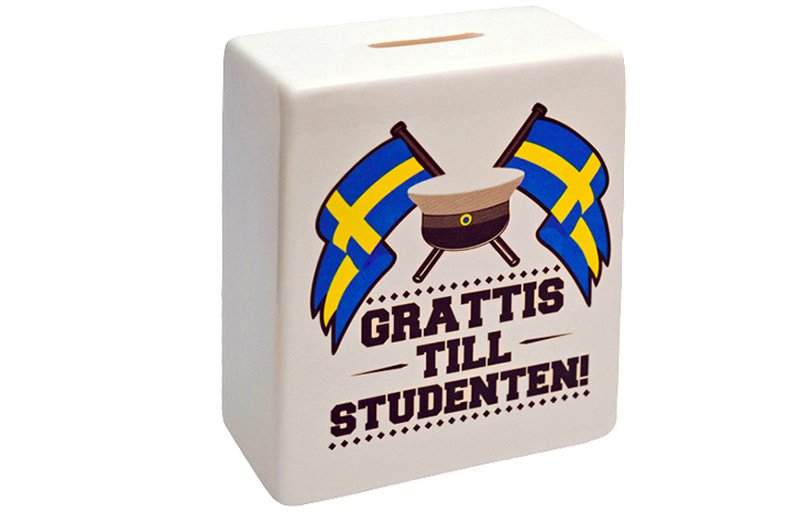 Sparbössa till studenten
