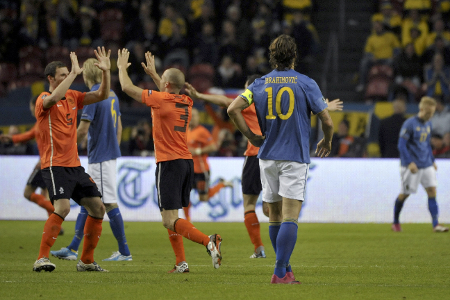 Holland vann matchen med 4-1.