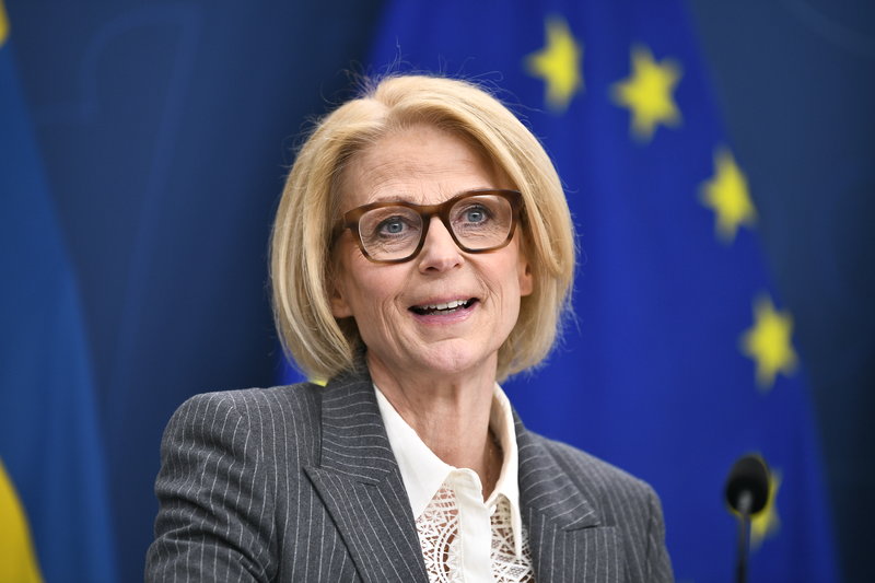 Elisabeth Svantesson (M). Foto: Lars Schröder/TT