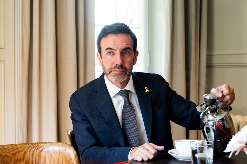 Israels ambassadör i Sverige, Ziv Nevo Kulman.Arkivbild.