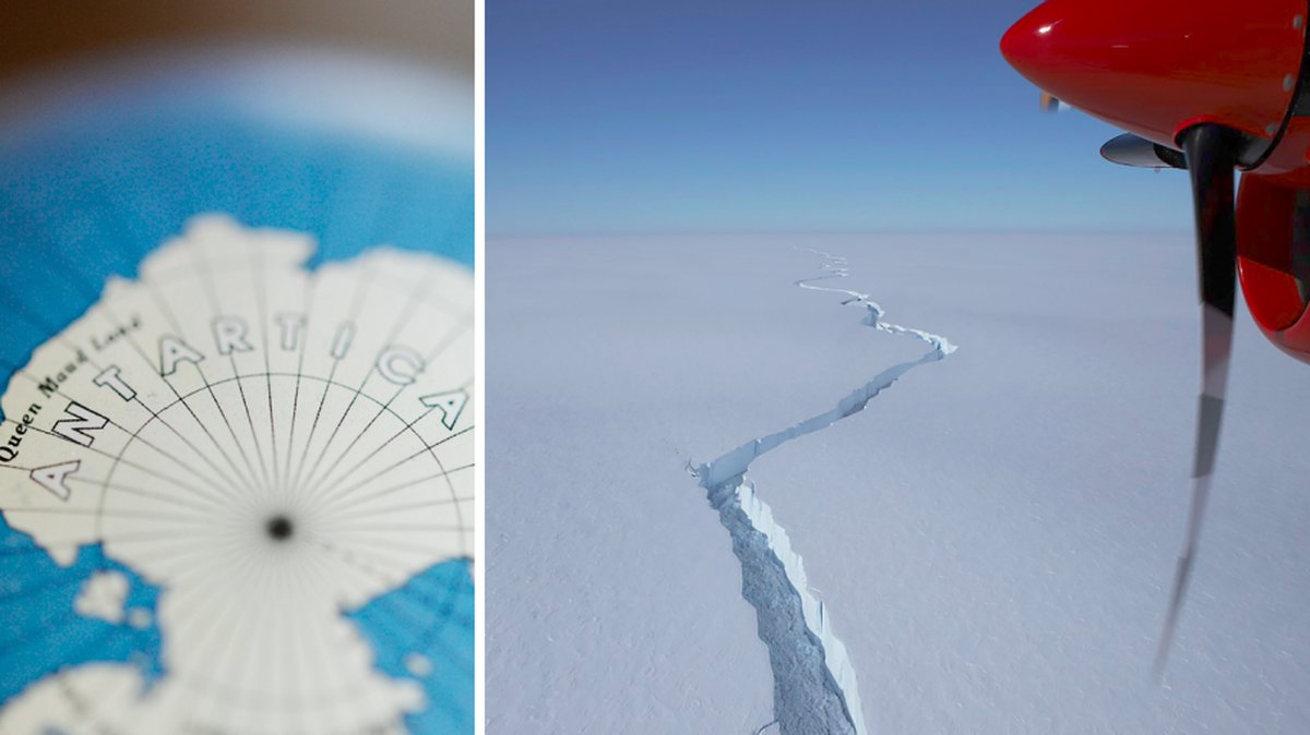 Ett isberg,i storlek med New York City, har lossnat från Antarktis. 