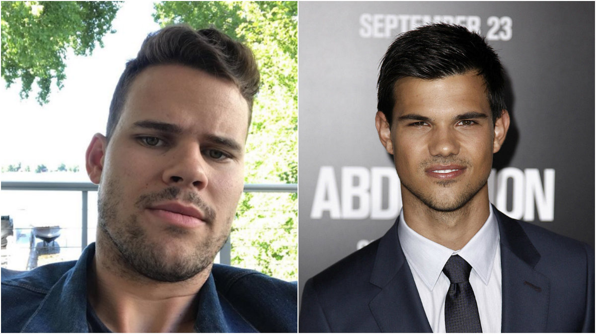 Chris Humphries Taylor Lautner Chris Humphries Taylor Lautner