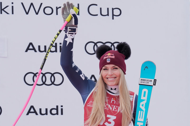 Amerikanskan Lindsey Vonn, alpint, är en annan aktiv som säkrat OS-biljetten.