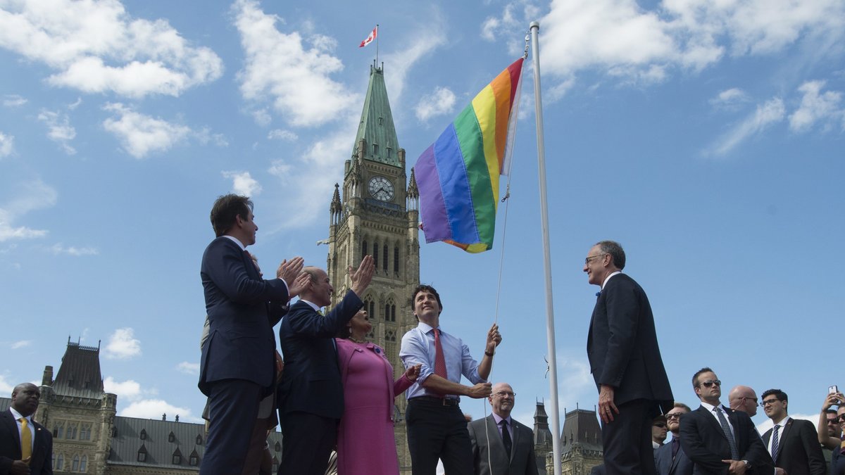 Justin Trudeau är väldigt populär som Kanadas premiärminister.