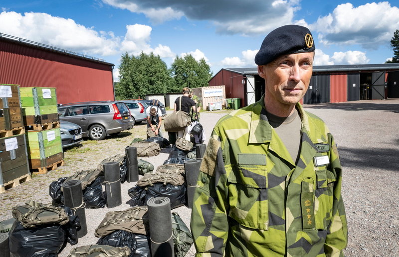 Ronny Modigs arbetade på Dalregementet när det lades ner år 2000. Nu är han tillbaka som chef.