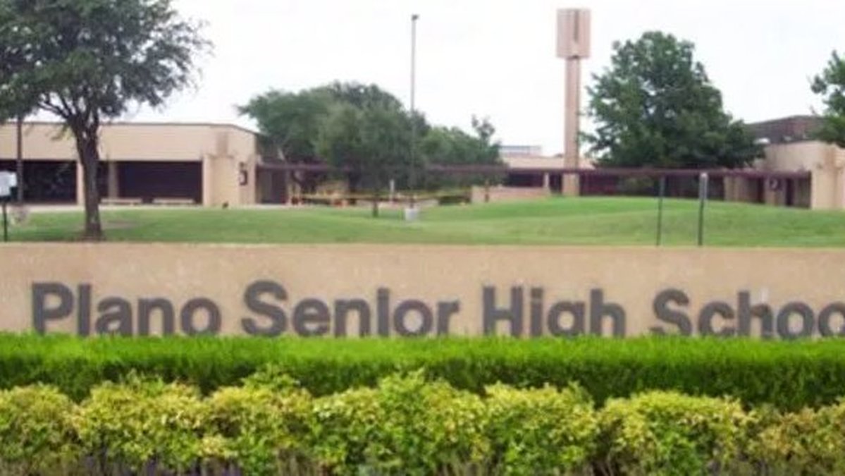 Plano Senior High School i Texas, där Alaina Ferguson arbetade.