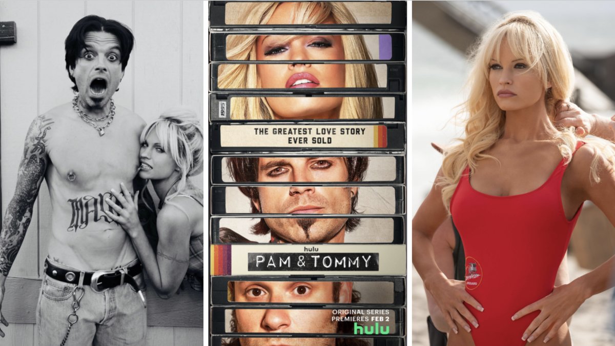Pamela Anderson och Tommy Lees äktenskap blir serie – här allt om "Pam & Tommy"