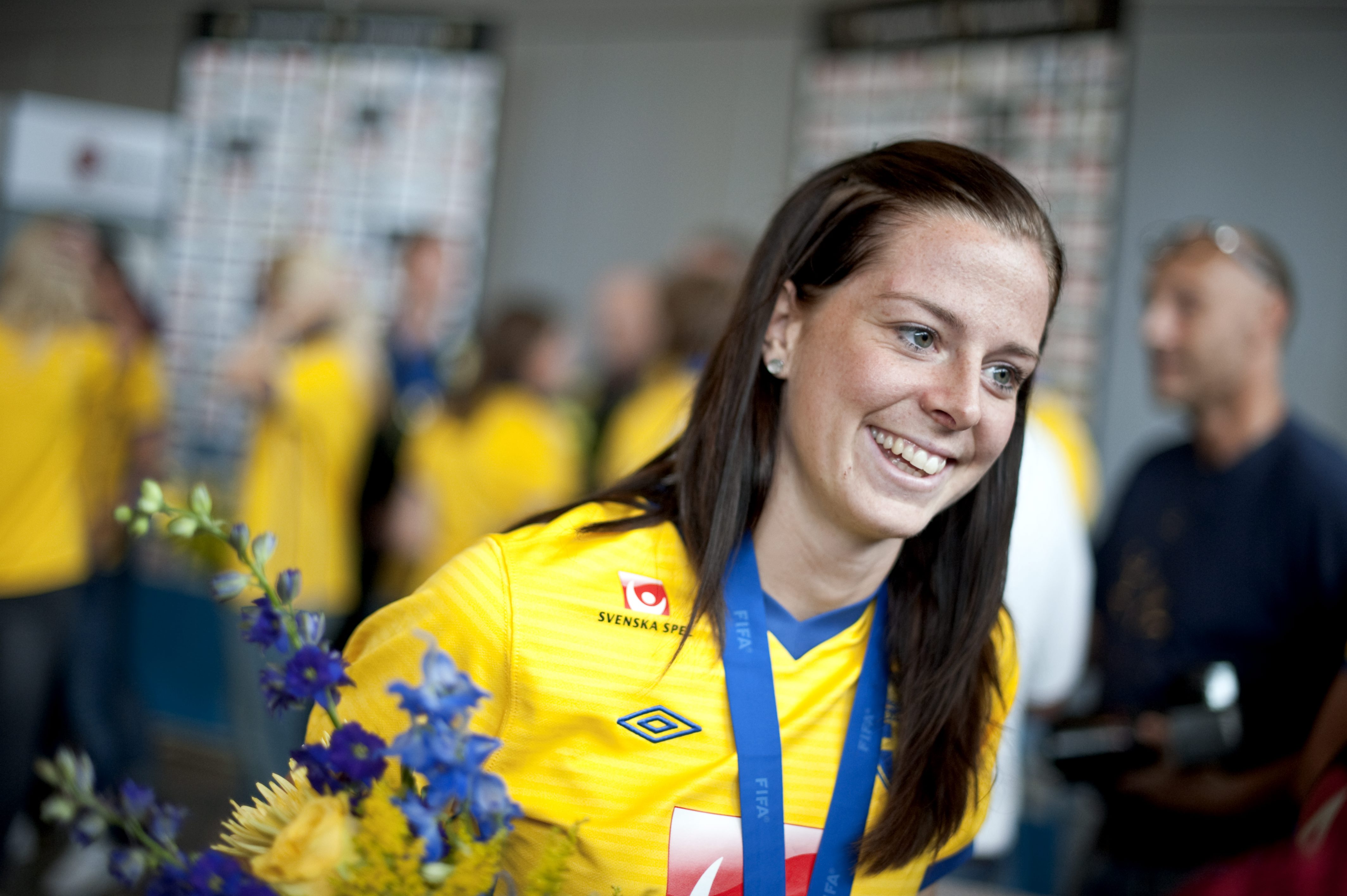 Den stora svenska stjärnan, Lotta Schelin, hade en trög start på turneringen men allt eftersom matcherna kom väte hon med uppgiften.