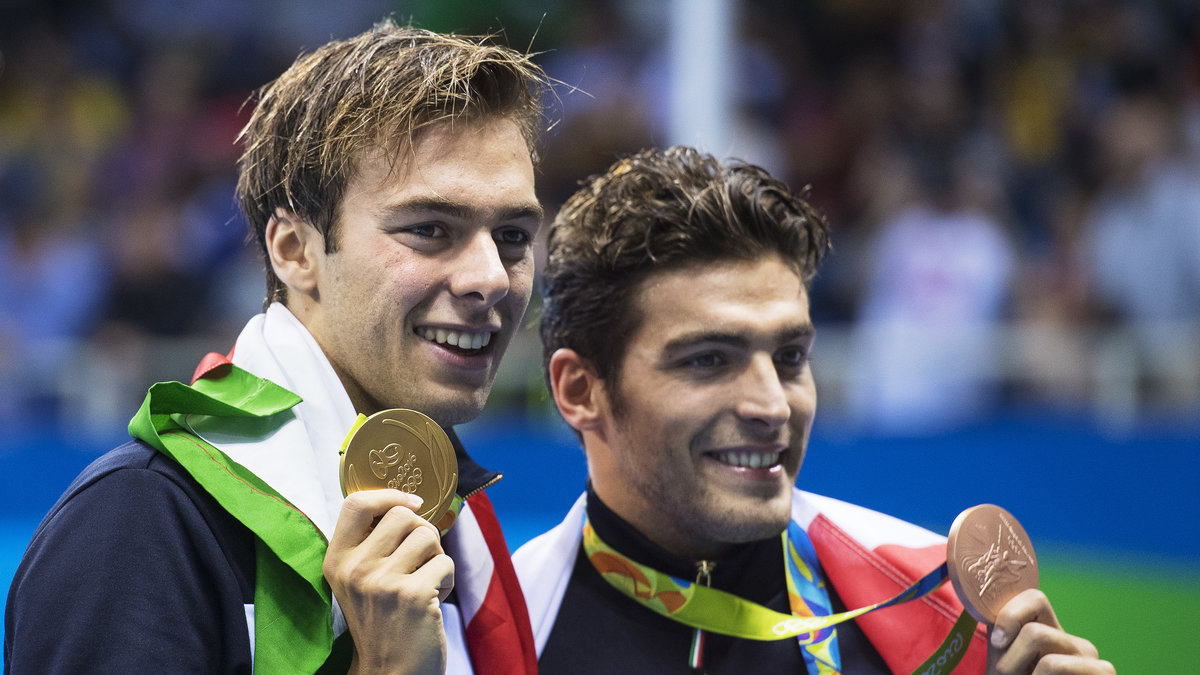 1.6 miljoner kronor får Italiens idrottare vid guld. 