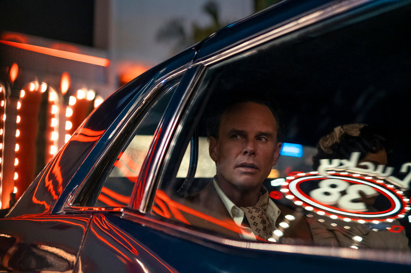 Walton Goggins som Cooper Howard i "Fallout" – före apokalypsen. 