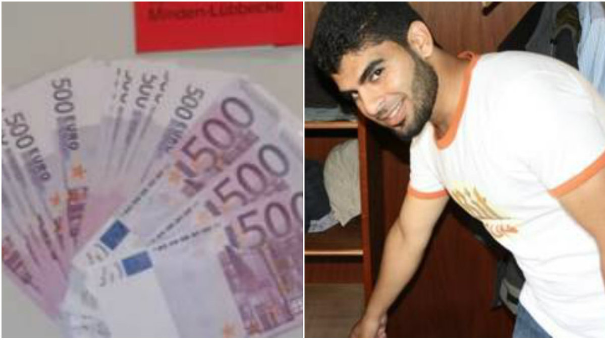 25-åringen hittade 150 000 euro. Pengarna lämnade han in till polisen. 