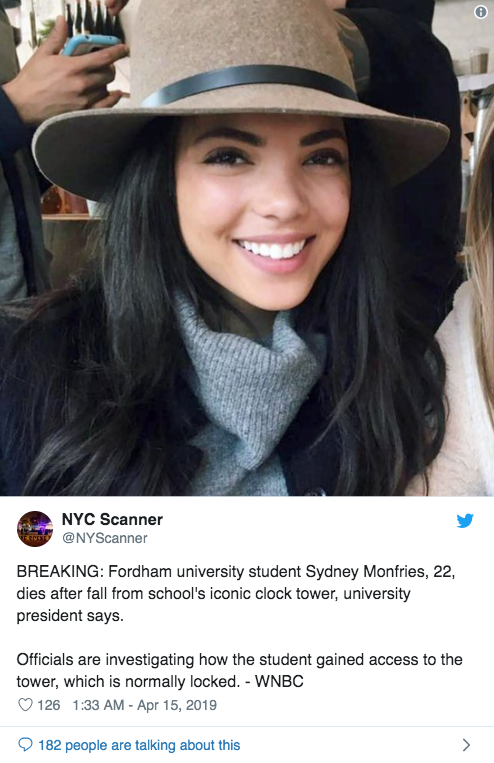 Sydney Monfries Sydney Monfries